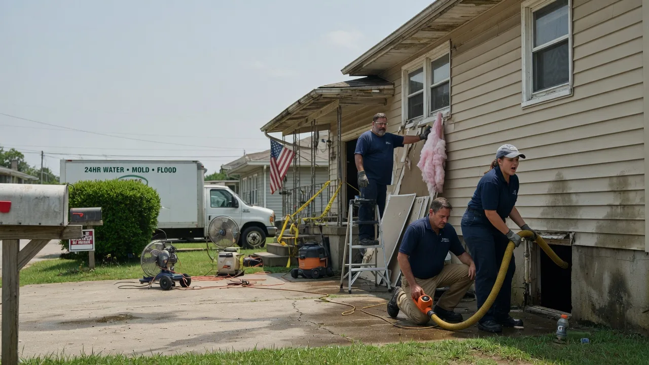 Water Damage Repair in Munford, AL near me